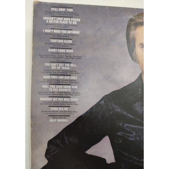 George Jones – Still The Same Ole Me (1981) Vinyl LP Country Epic Records - Picture 3 of 9